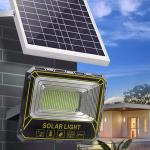 100W Solar Floodlight LED Garden Solar Flood Lights New Rural Street Lamps for sale