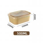 Custom Food Packaging Box With Disposable Paper For Sushi Bento Lunch