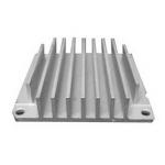 Machines 6063-T5 Aluminium Heatsink Extrusions with alodine surface treatment for sale