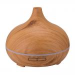 550ml Essential Oil Aromatherapy Diffuser for Home App-Controlled 12W Power Wooden Top for sale