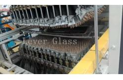 China Press Bending and Tempering  of Curvature complex shape Glass for back lights supplier