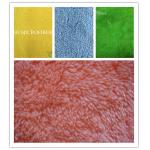 100% Polyester Microfiber Fabric 165cm 340gsm Coated Microfiber Coral Fleece for sale