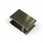 T Shape Casement Champagne Anodized Aluminum Window Profiles for sale