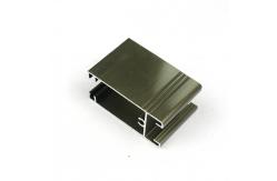 China Bronze / Champagne Anodized Aluminum Window Profiles supplier