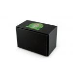 Eco-friendly Black Recycled Paper Gift Boxes for Watches and Crafts