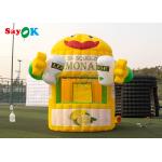 9.8ft Attractive Fresh Yellow Inflatable Air Tent Lemon Fruit Stand Dome Tent for sale