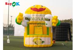 China Promotional Inflatable Lemonade Booth Advertising Inflatable Presentation Booth supplier