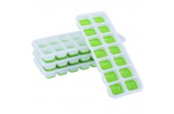 China Easy Release Stackable PP TPE 14 Ice Cube Molds For Whiskey supplier