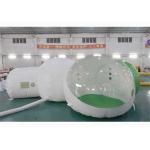 Glamping Bubble Outdoor Clear Camping Lodge Bed Tent with Three Rooms one Tunnel for sale