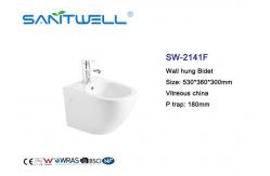China Bathroom Sanitary Ware Wall Hung Bidet Self Cleaning Fashionable Design supplier