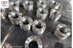 China 42CrNiMo C45 Forged Steel Flanges Polished Open Forging OEM supplier