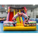 Customized Inflatable Slide Mickey And Minnie Inflatable Double Dry Slides Castle for sale