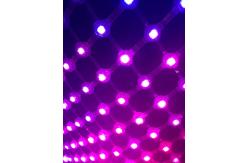 China 1110PCS/M2 Transparent Flexible Led Grid Screen RGB SMD supplier