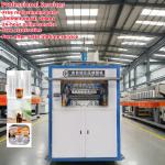 Automatic Plastic Cup Thermoforming Machine with PLC Control Gear Drive System for sale