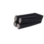 Certificated Aluminum Conductor XLPE Insulation Aerial Bundled Cable for sale