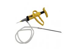 China 5ml Automatic Injector Syringe Plastic Veterinary Continuous Sheep Drench Gun supplier