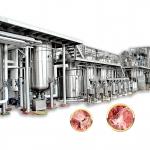SUS304 Bone Soup Processing Line Full Auto with temporary storage system for sale