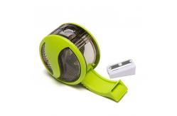 China Cool Single Hole Covered Pencil Sharpener Round Shape supplier