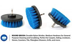 China 4 Piece Scrub Brush Power Drill Attachments-All Purpose Time Saving Kit supplier