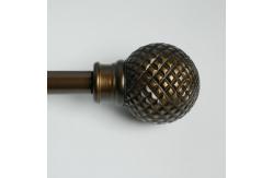 China Classic Round Telescoping 1 Inch Curtain Rod Finials supplier