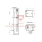 2000kg Observation Elevator With Square Shape Full Glass Cabin