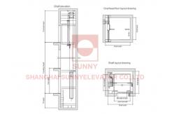 China 2000kg Observation Elevator With Square Shape Full Glass Cabin supplier