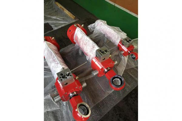 SGS Industrial Hydraulic Cylinders For Container Hydraulic Reverse Unloading Platform