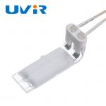 3D L Type Heat Lamp Element White Coating 85 Heat Efficiency for sale