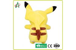 China 12 Pikachu Stuffed Animal Embroidery with handcraft supplier