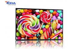 China Indoor 43 inch Touch Control Advertising Displays Wall Mounted Ultra Thin Body supplier