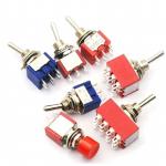 original MTS-402 12feet 2files MTS-403 12feet 3files rocker switch toggle switch for sale