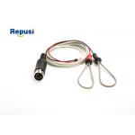 Reusable EMG Ring Electrodes Red And Black With Standard Big 5 Pin DIN Round Connector for sale