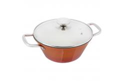 China Enamel Light Cast Iron Dutch Oven supplier