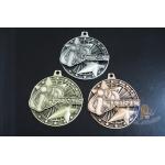 Two 3D Stars Custom Funny Football Engraved Sports Medals Souvenir Medallion Personalized OEM for sale