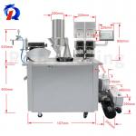 Double Loader Semi Automatic Chemical Capsule Filling Machine for sale