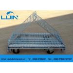 Industrial Steel Mesh Storage Cages , 1200 * 1000 * 890mm Wire Security Cage for sale