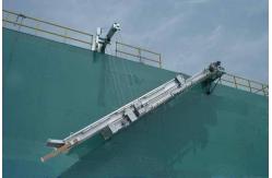 China Aluminum Boarding Ladder Compact Few Shake Marine Telescoping Boarding Ladder supplier