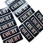 Printing Foil PET Custom Label Stickers For Business Logo Packaging for sale