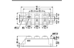 China IGBT Power Module 1MBI300JN-120 IGBT MODULE(F series)  FUJITSU IGBT Power Module supplier