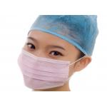 3 Ply Medical Use Disposable Nowwoven Latex Free Earloop Face Mask for sale