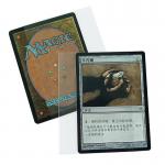 Transparent Playing Card Protector Sleeves 64x89mm Side Loading Plastic Card Sleeves for sale