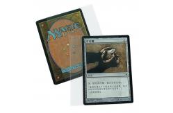 China Transparent Playing Card Protector Sleeves 64x89mm Side Loading Plastic Card Sleeves supplier