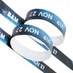 Stylish Custom Printed Event Wristbands , Waterproof DuPont Tyvek Wristbands