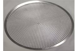 China 250mm Perforated Metal Mesh High Precision Circle Hexagon Grille supplier