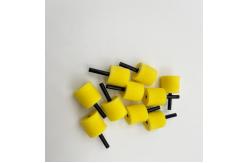 China Disposable Polyurethane Foam Ear Tips Yellow 50 Pcs Per Bag supplier