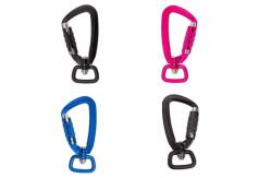 China Heavy Duty Aluminum Climbing Carabiner Snap Hooks For Camping, Hiking supplier
