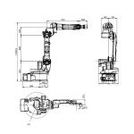 ABB IRB1520ID Welding Robot Arm with Speed 2.2m/s