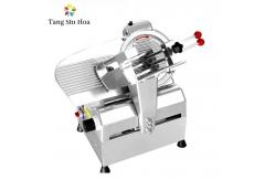 China 12 Inch Commercial Meat Slicer Stainless Steel Frozen Meat Roll Slicer Cutting Machine supplier