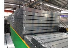 China Thin Wall 3 Inch Mild Steel Galvanized Fence Panels Square And Rectangular Tubing supplier