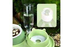 China 3 In 1 Ceramic Pet Bowl Feeder Multifunction For Small Animals supplier